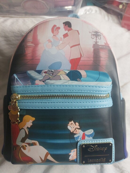 Loungefly Handbags - Loungefly Disney Cinderella Scenes Mini Backpack NWT